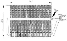 ACR 310131 - EVAPORADOR MB W210