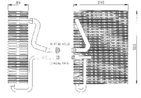 ACR 310133 - EVAPORADOR CHRYSLER VOYAGER