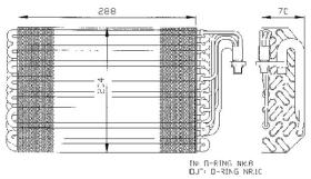 ACR 310134 - EVAPORADOR BMW SERIE5 E39