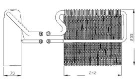 ACR 310148 - EVAPORADOR RENAULT TWINGO