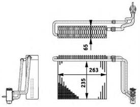 ACR 310181 - EVAPORADOR MB VIANO/VITO
