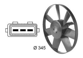 ACR 330314 - VENTILADOR FORD GALAXY-SEAT ALHAMBRA/AROSA-VW LUPO/SHARAN