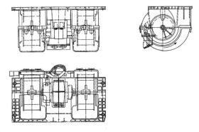 ACR 702022 - TURBINA DOBLE 24V 330X184X158MM