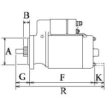 CARGO 115464 - MOTOR DE ARRANQUE