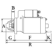 CARGO 115722 - MOTOR DE ARRANQUE