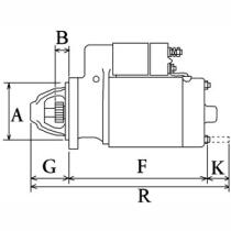 CARGO 116465 - MOTOR DE ARRANQUE