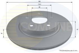 COMLINE ADC0297V - DISCO FRENO