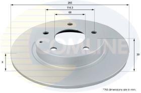 COMLINE ADC0477 - DISCO FRENO