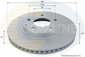 COMLINE ADC0478V - DISCO FRENO