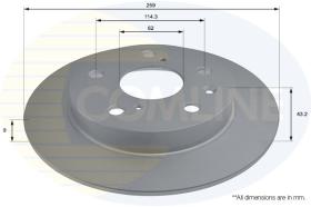 COMLINE ADC0940 - DISCO FRENO