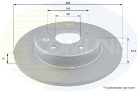 COMLINE ADC1166 - DISCO FRENO