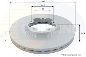 COMLINE ADC1267V - DISCO FRENO