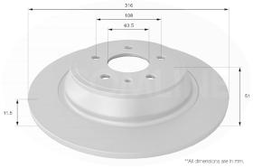 COMLINE ADC1275 - DISCO FRENO