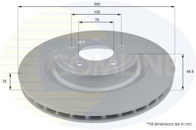 COMLINE ADC1282V - DISCO FRENO