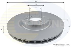 COMLINE ADC1285V - DISCO FRENO