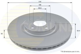 COMLINE ADC1289V - DISCO FRENO