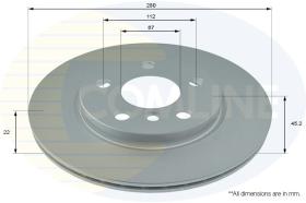 COMLINE ADC1786V - DISCO FRENO