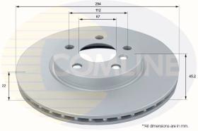 COMLINE ADC1792V - DISCO FRENO