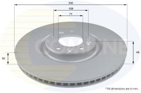 COMLINE ADC2731V - DISCO FRENO