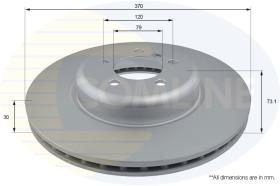 COMLINE ADC2839V - DISCO FRENO