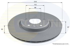 COMLINE ADC2864V - DISCO FRENO