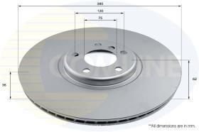 COMLINE ADC2877VL - DISCO FRENO