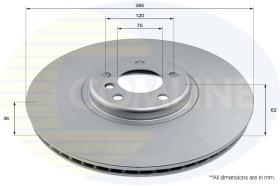 COMLINE ADC2878VR - DISCO FRENO