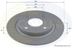 COMLINE ADC2881 - DISCO FRENO