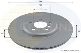 COMLINE ADC2891VR - DISCO FRENO