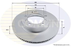 COMLINE ADC2896V - DISCO FRENO