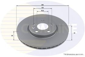 COMLINE ADC2916V - DISCO FRENO