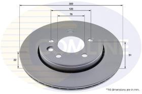 COMLINE ADC2921V - DISCO FRENO