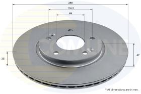 COMLINE ADC2964V - DISCO FRENO