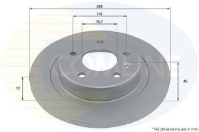 COMLINE ADC2971 - DISCO FRENO