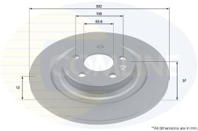 COMLINE ADC4001 - DISCO FRENO