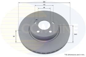 COMLINE ADC4014V - DISCO FRENO