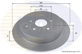 COMLINE ADC4040 - DISCO FRENO