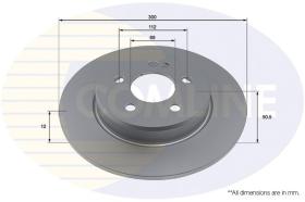 COMLINE ADC4052 - DISCO FRENO