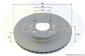 COMLINE ADC5044V - DISCO FRENO