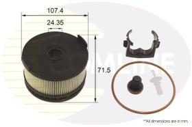 COMLINE EFF358D - FILTRO COMBUSTIBLE