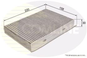COMLINE EKF343A - FILTRO HABITACULO