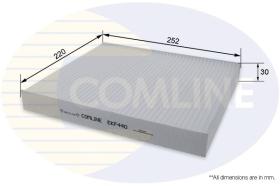 COMLINE EKF440 - FILTRO HABITACULO