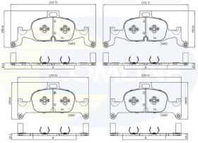 COMLINE CBP02365 - PASTILLAS FRENO