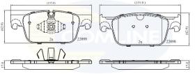 COMLINE CBP02374 - PASTILLAS FRENO