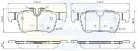 COMLINE CBP02375 - PASTILLAS FRENO