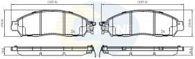 COMLINE CBP02420 - PASTILLAS FRENO
