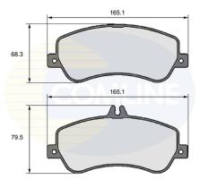 COMLINE CBP06138 - PASTILLAS FRENO