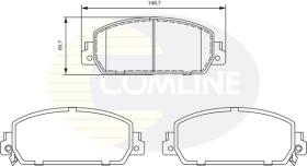 COMLINE CBP32281 - PASTILLAS FRENO