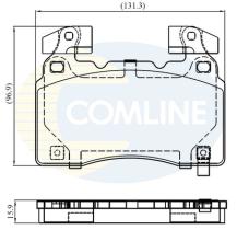 COMLINE CBP32372 - PASTILLAS FRENO