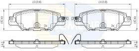 COMLINE CBP32416 - PASTILLAS FRENO